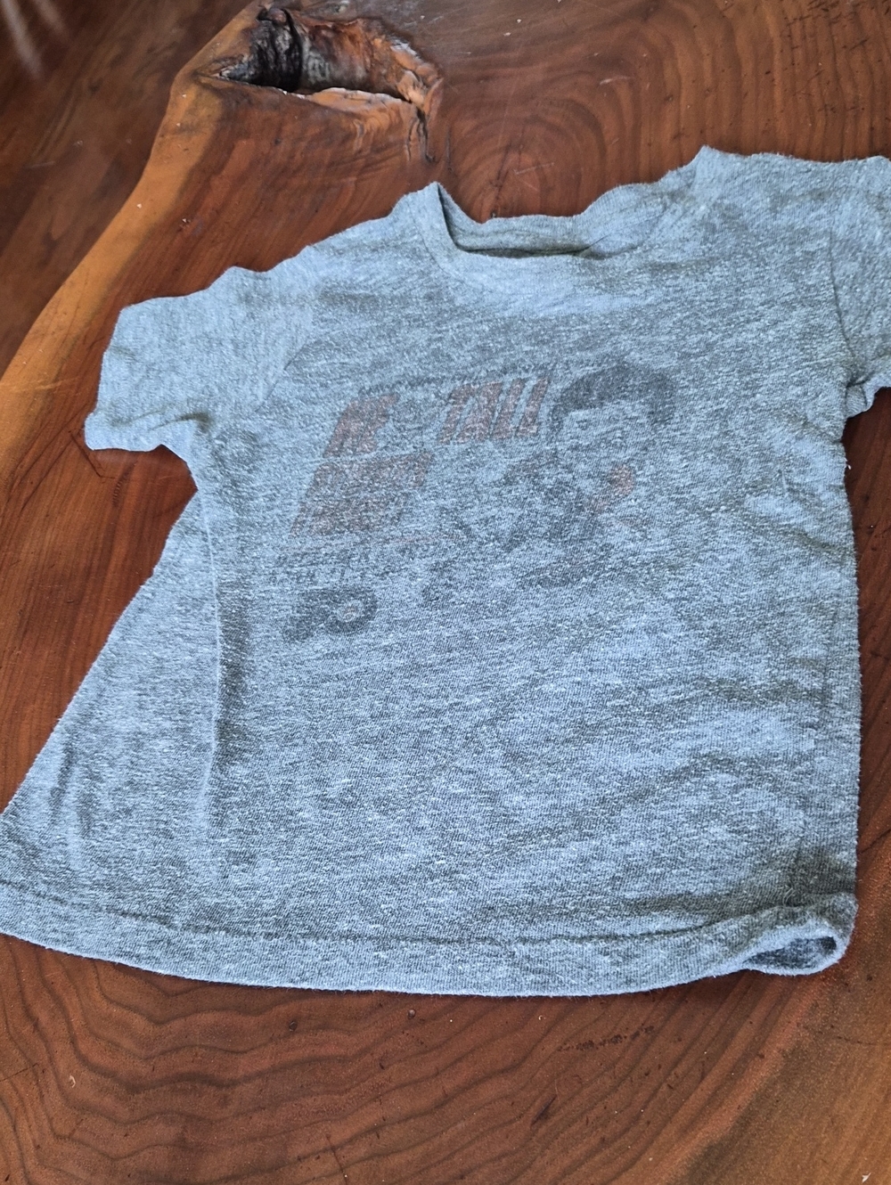 Vintage FLYERS Heather Gray Short Sleeve Graphic Tee